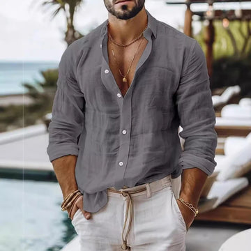 Valkan Heritage | Lucca Gothic Zip Shirt