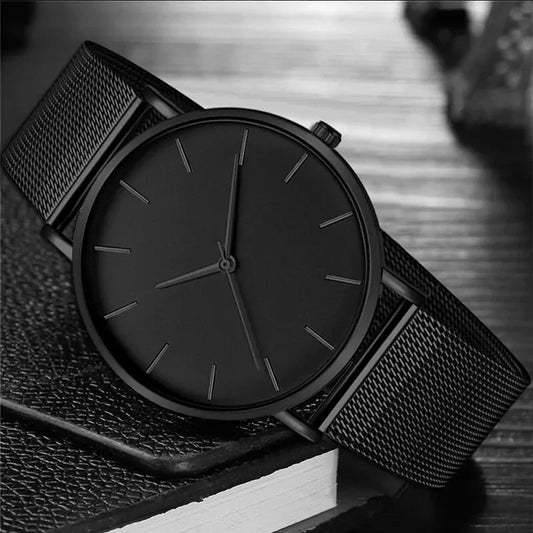 Imperium Timepieces | Ultra Nero Slim Steel Watch