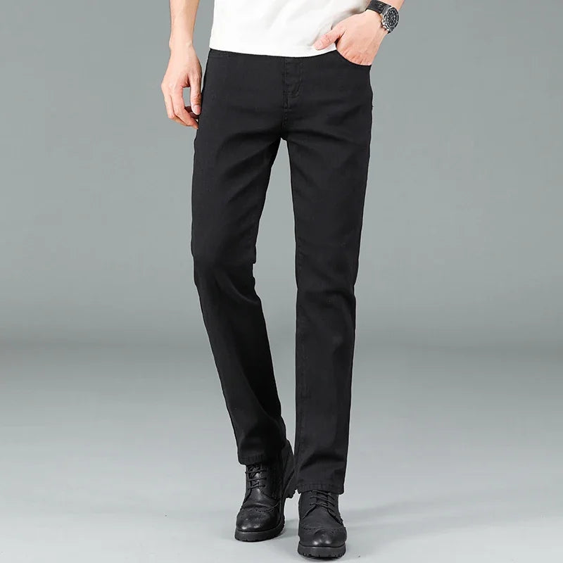 Valkan Heritage | Torino Black Straight Jeans