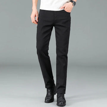 Valkan Heritage | Torino Black Straight Jeans
