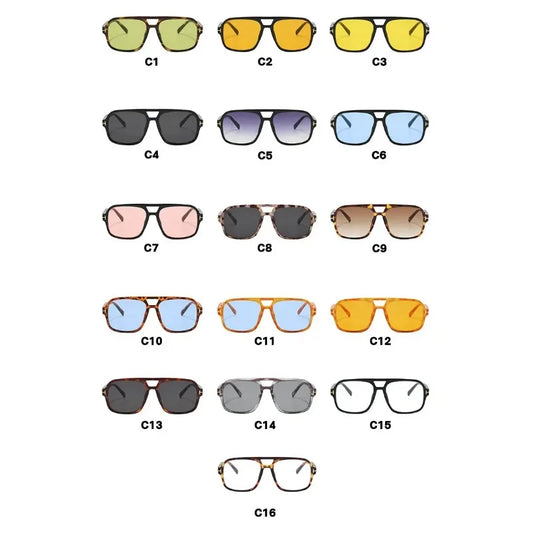 Valkan Vision | Vintage Double-Bridge Sunglasses