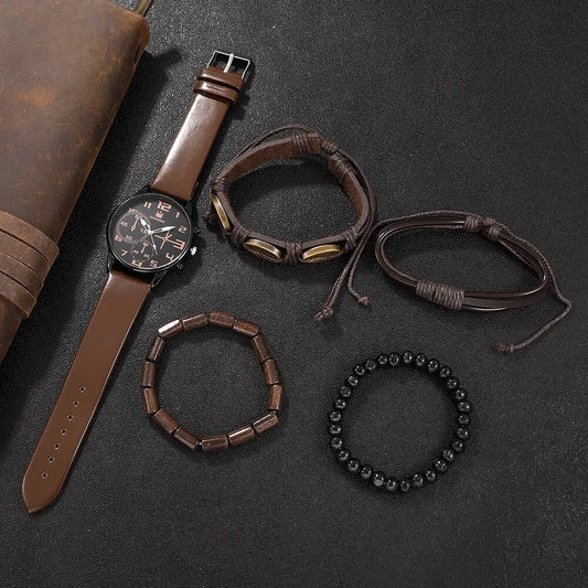 Imperium Timepieces | Regulus Brown Retro Watch